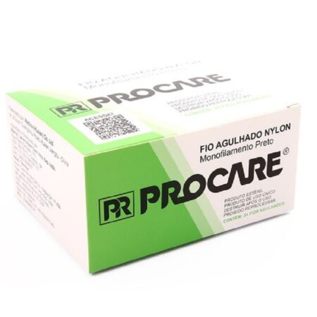 Fio de Sutura de Nylon - Procare (24 unds)