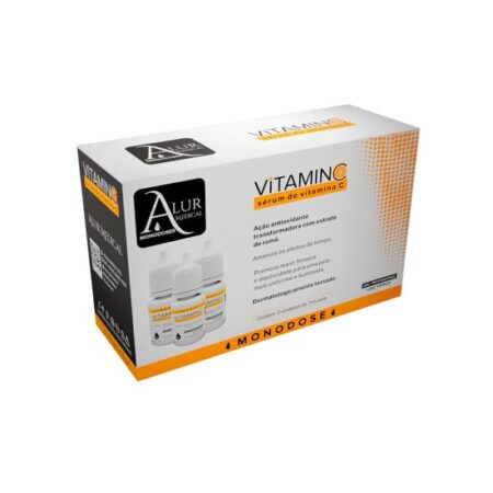 Kit Sérum de Ação Antioxidante Monodose Vitamina C