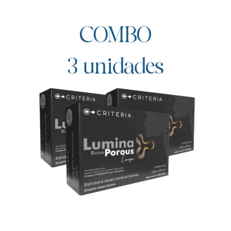 Combo Lumina Porous Large 1g 3 unds